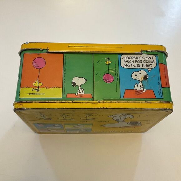 Vintage Peanuts Charlie Brown Metal Lunch Box by Thermos very clean! - Picture 16 of 16